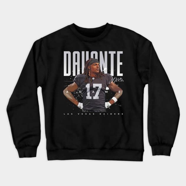 Davante Adams Crewneck Sweatshirt by Juantamad